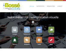 Tablet Screenshot of bosse-colors.com